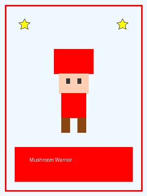 蘑菇勇士像素角色图，具备二段跳能力，挑战 赏金女王下载