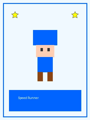 极速跑者像素角色图，拥有冲刺加速能力，挑战 赏金女王下载 速通
